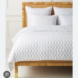 Serena & Lily Isla Euro Pillow Sham Set